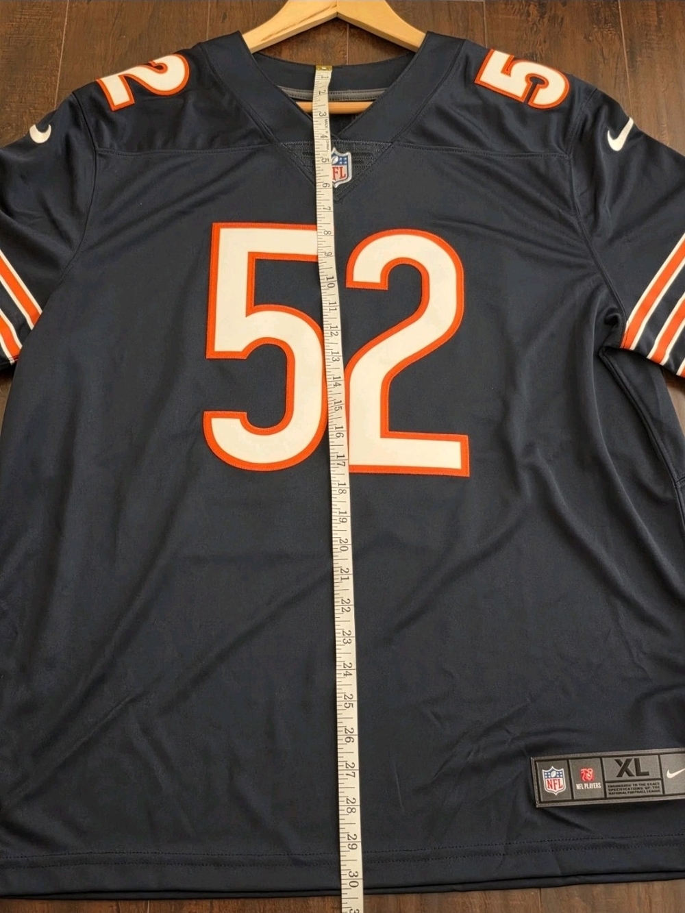 Nike Chicago Bears Football Jersey #52 - Picture 3 of 6